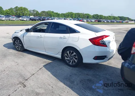 2016 Honda Civic Ex из США, поврежденный, VIN 19XFC2F71GE056578